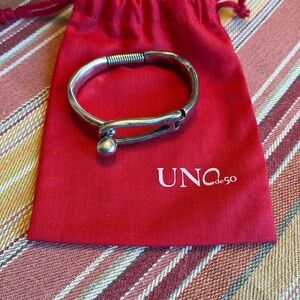 UNO de 50 Silver Bracelet